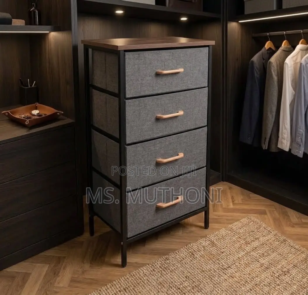  4-Drawer Fabric Storage Station 