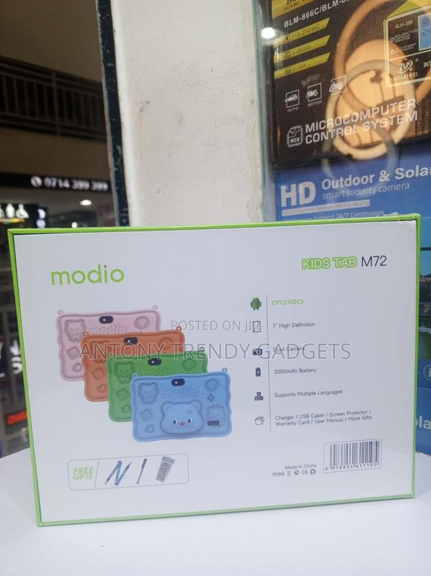 Modio M72 Educational Tablet for Kids With Protective Case - main view