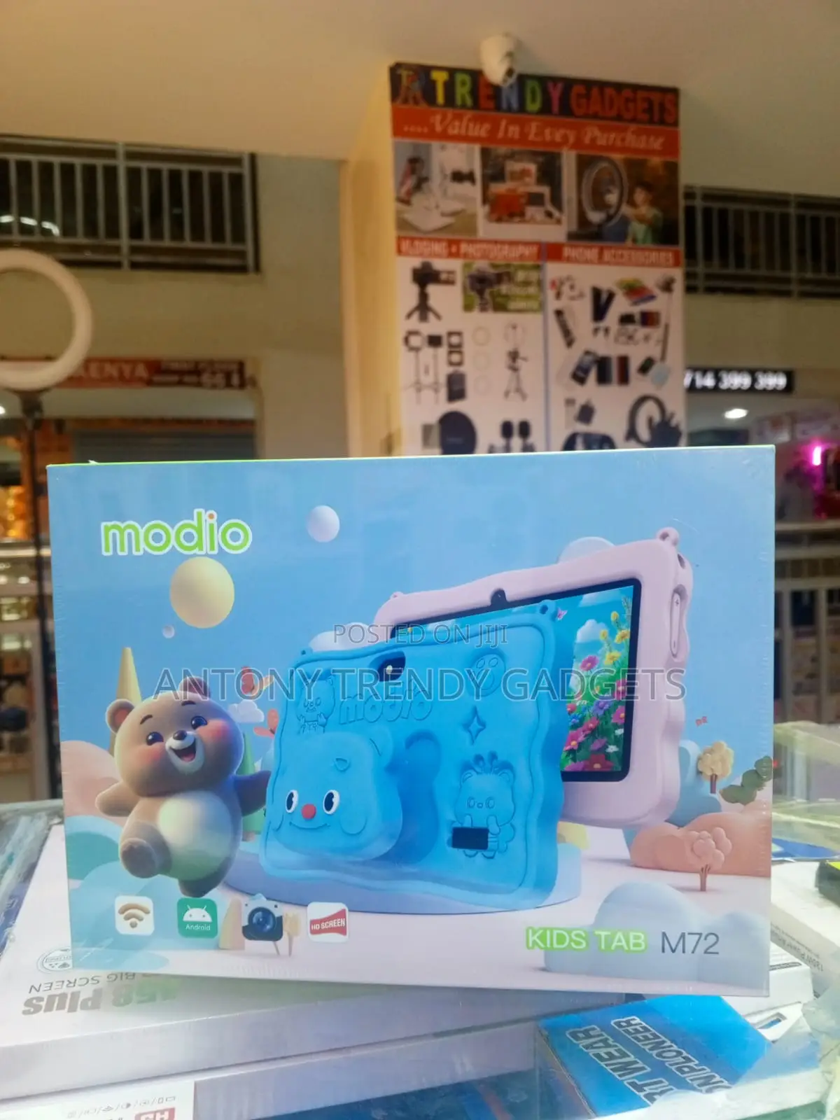 Modio M72 Educational Tablet for Kids With Protective Case