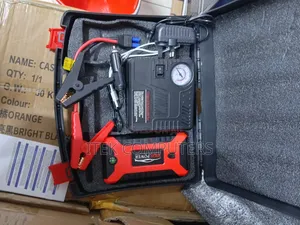 Compact 12V Jump Starter Kit With Air Compressor for Daily Drivers