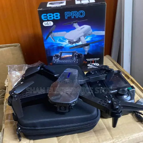 Beginner Friendly E88 Pro Drone With Camera and Screen