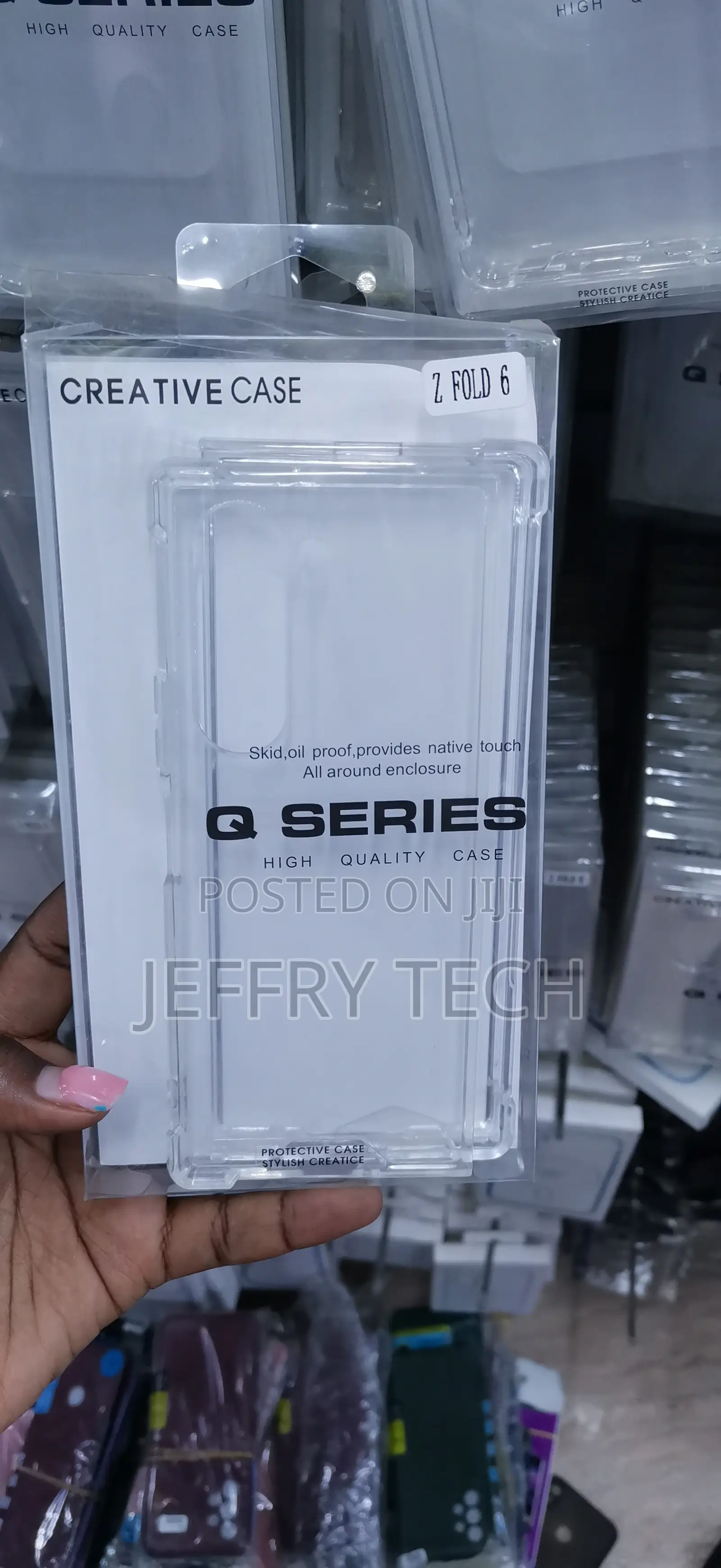 Transparent Series Creative Case Designed for Samsung Galaxy Z Fold 6
