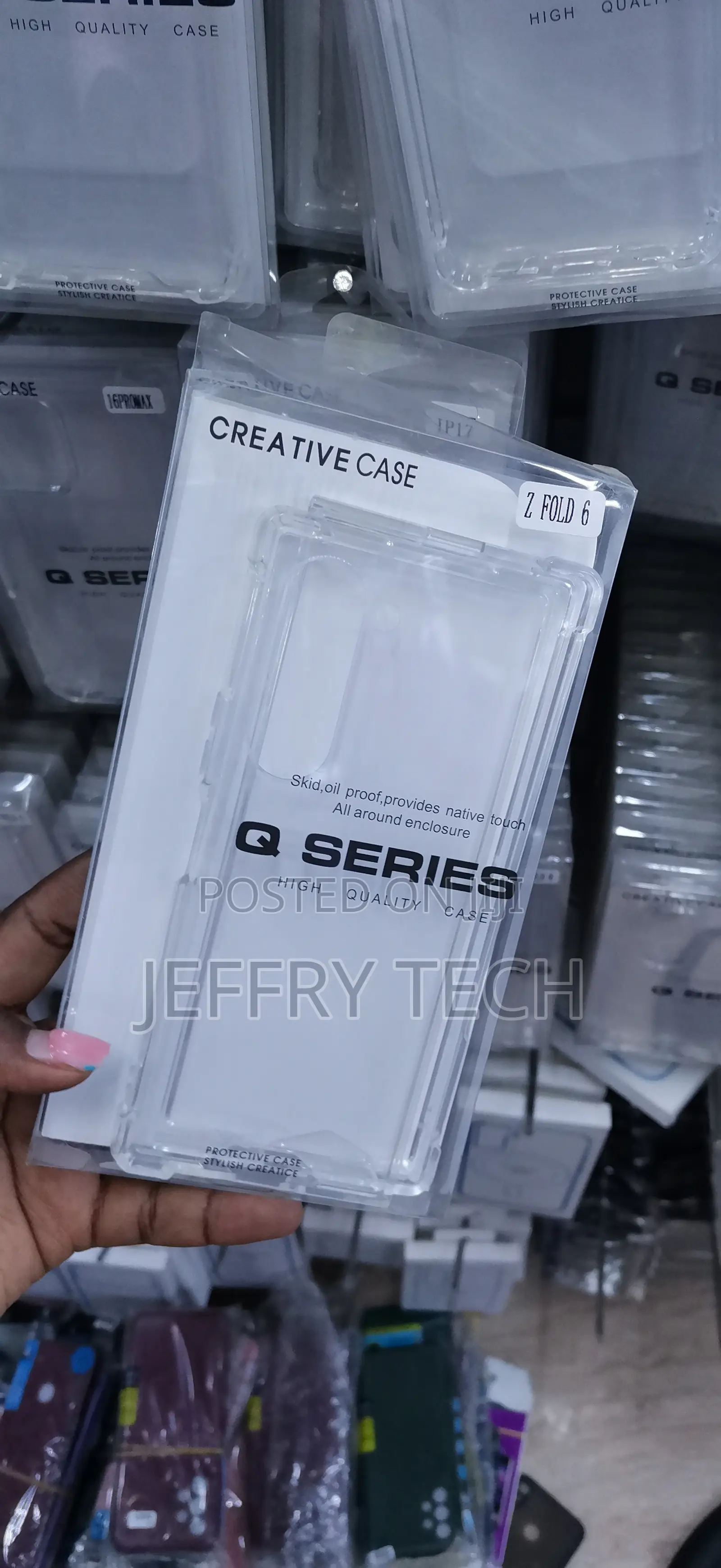 Transparent Series Creative Case Designed for Samsung Galaxy Z Fold 6