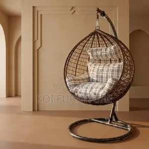 Home Chairs; Balcony Rattan Hammock Hanging Seat