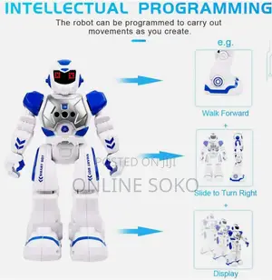 Smart RC Robot Toy for Kids – Programmable Dancing & Singing Robot