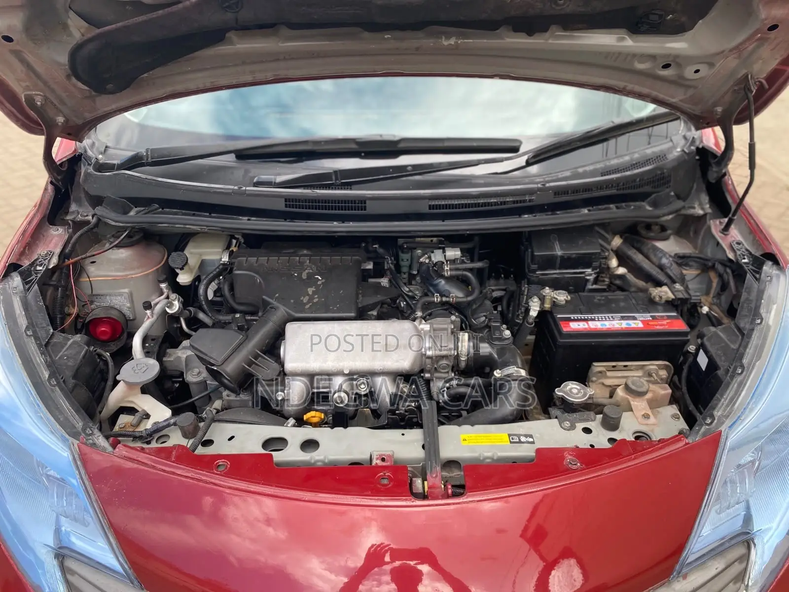 Nissan Note 1.2 Petrol 2013 Maroon