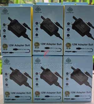 12W USB-A Charger Adapter With Type-C Cable
