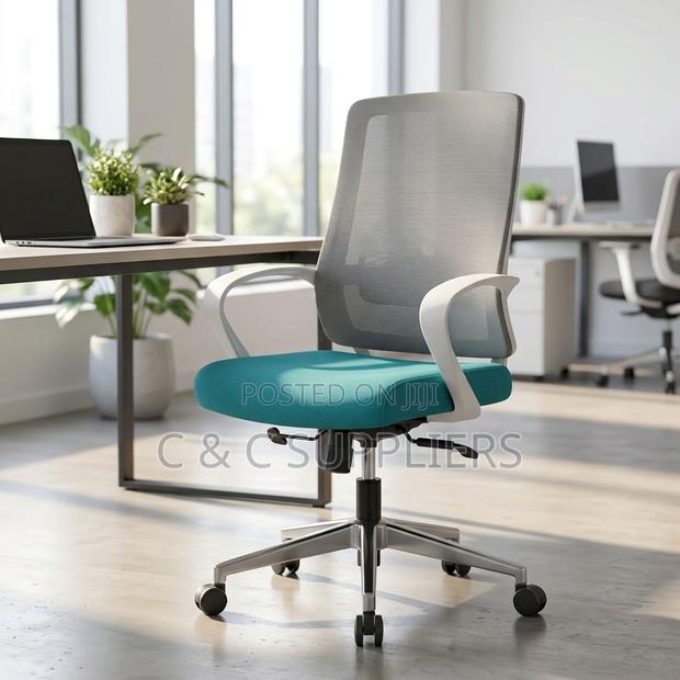 Executive Medium Back Mesh Chair - thumbnail 15