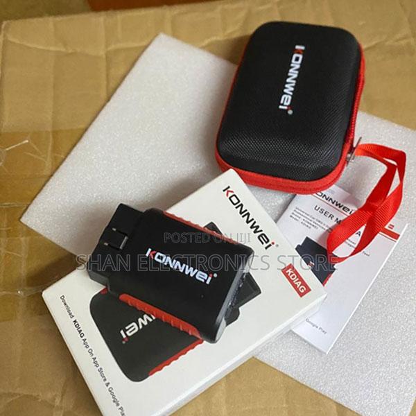 KDIAG Konnwei Wireless Car Diagnostic Tool for OBD2 Engine Scanning - main view