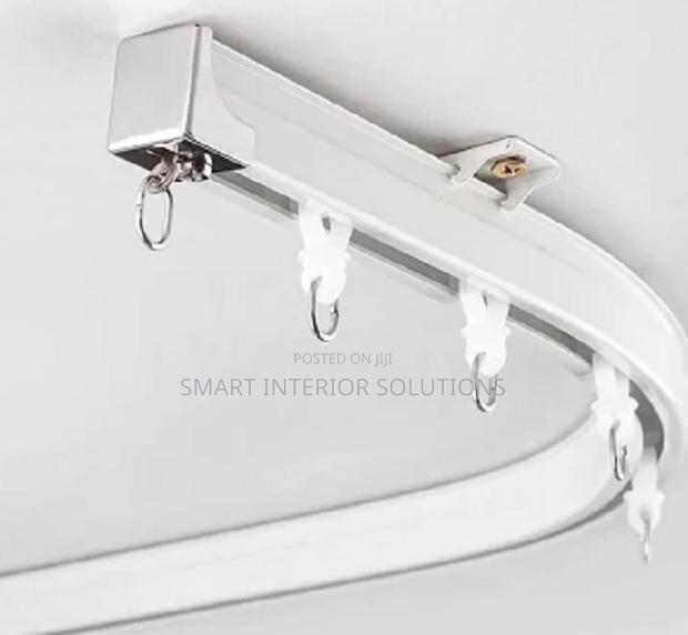 1 Meter Bendable Curtain Rail - thumbnail 2