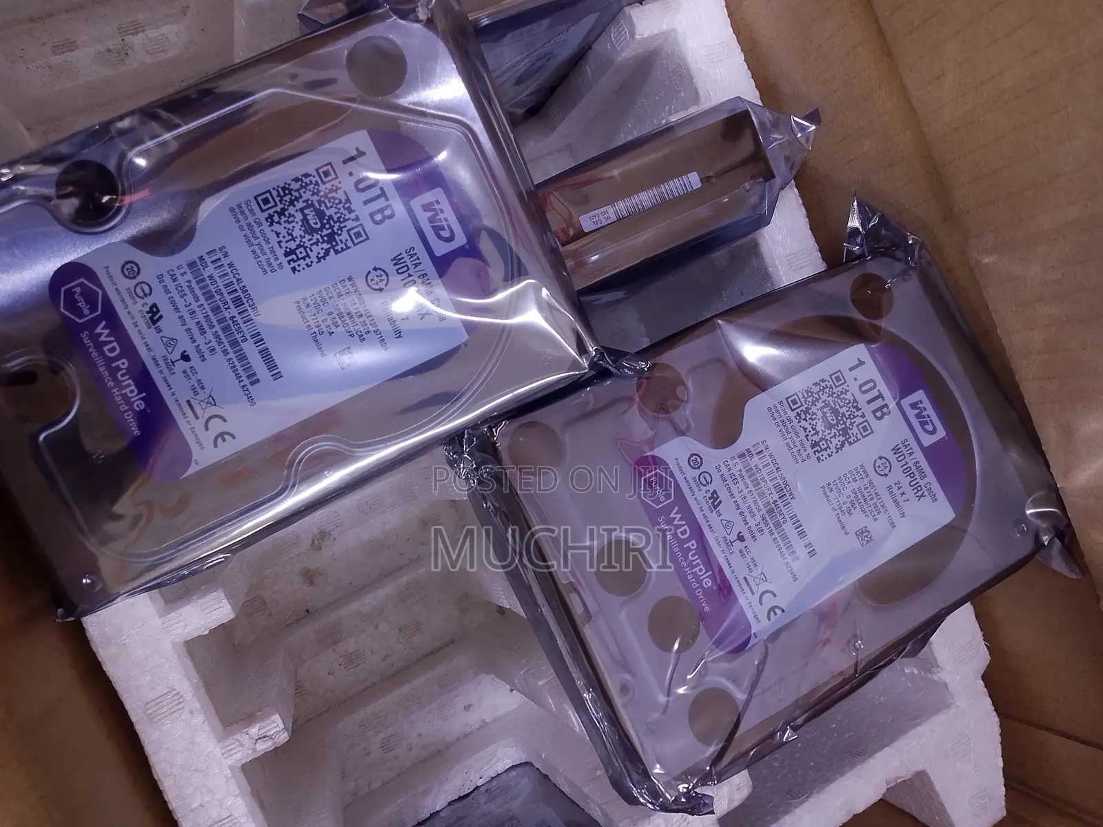 WD 1TB Surveillance Hard Disk for CCTV