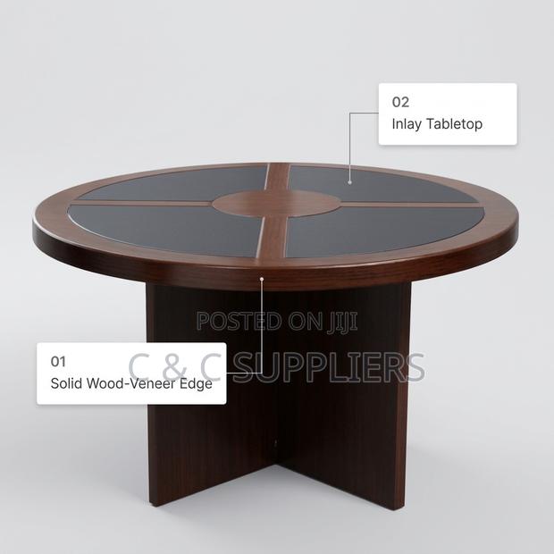 Circular Executive Conference Table - thumbnail 3