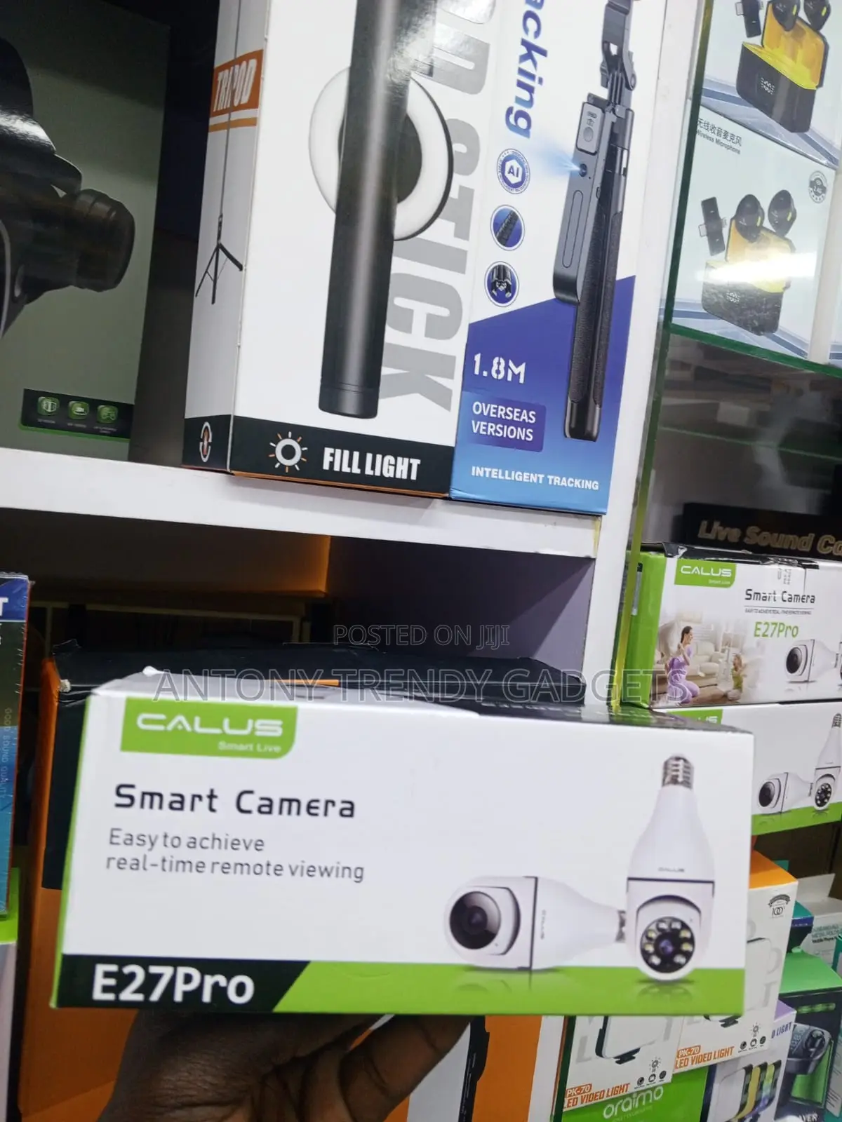 CALUS E27Pro 360 Degree WiFi Bulb Security Camera