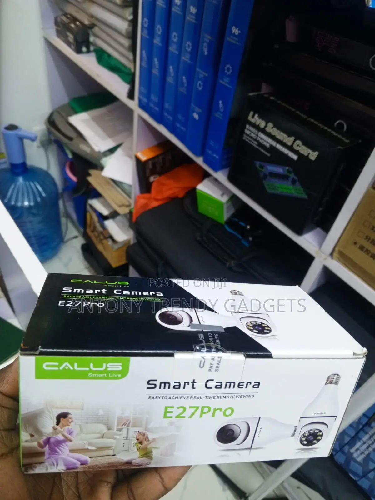 CALUS E27Pro 360 Degree WiFi Bulb Security Camera