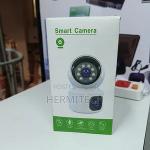 Dual Lens Baby Monitor CCTV Camera for Complete Nursery Monitoring