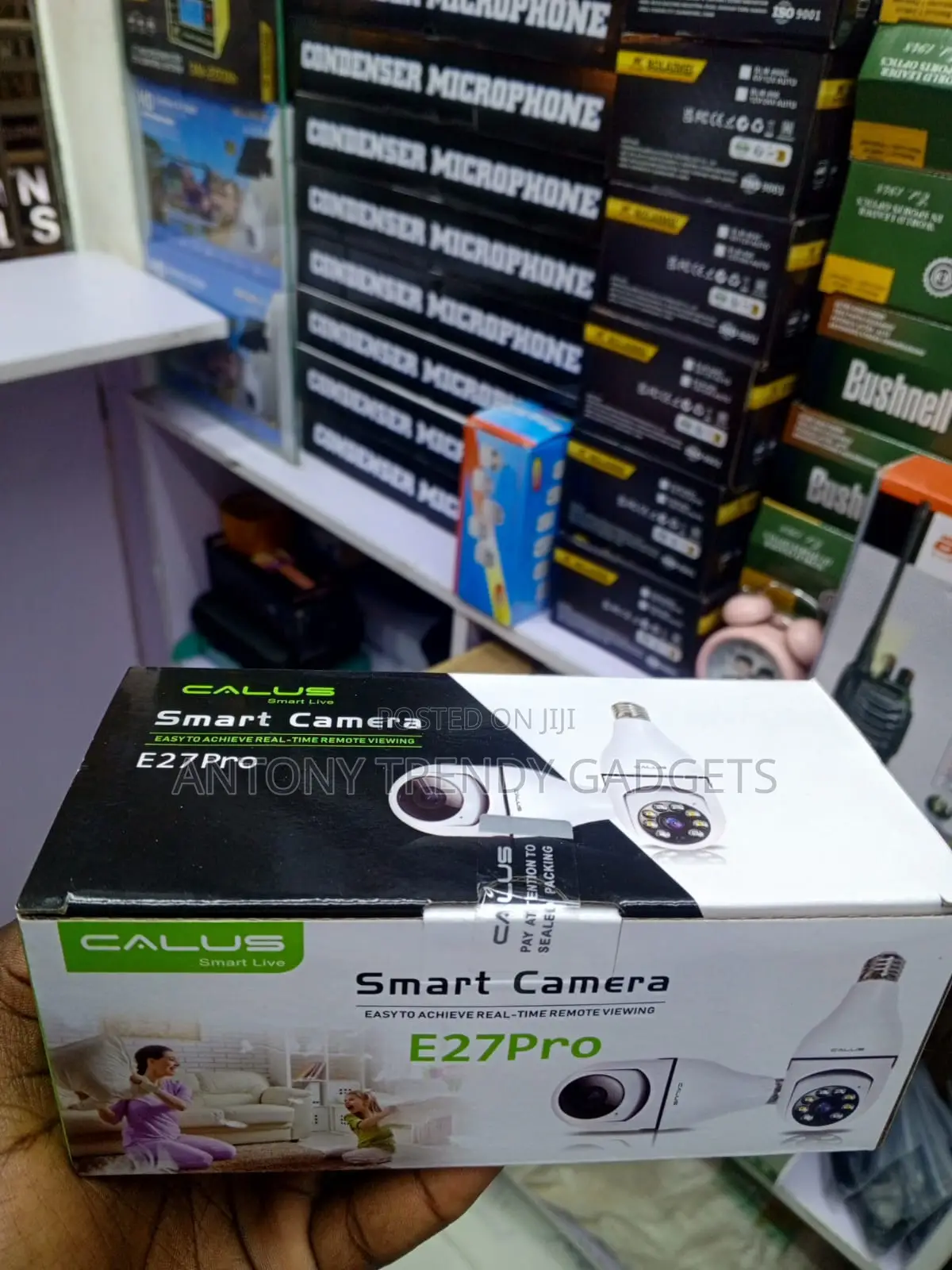 CALUS E27Pro Smart PTZ Camera With Two-Way Audio