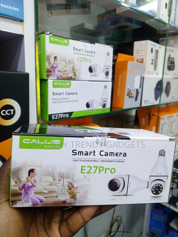 CALUS E27Pro Wireless WiFi CCTV Camera With Motion Detection - main view