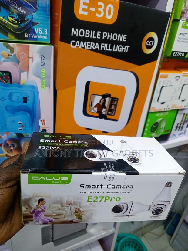 CALUS E27Pro Wireless WiFi CCTV Camera With Motion Detection - thumbnail 3