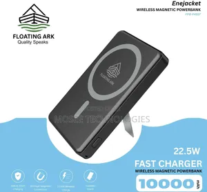 10000mAh 22.5W Magnetic Wireless Power Bank With Foldable Stand