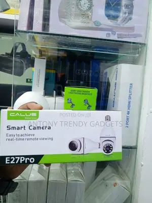 CALUS E27Pro Pan Tilt WiFi Surveillance Camera for Home