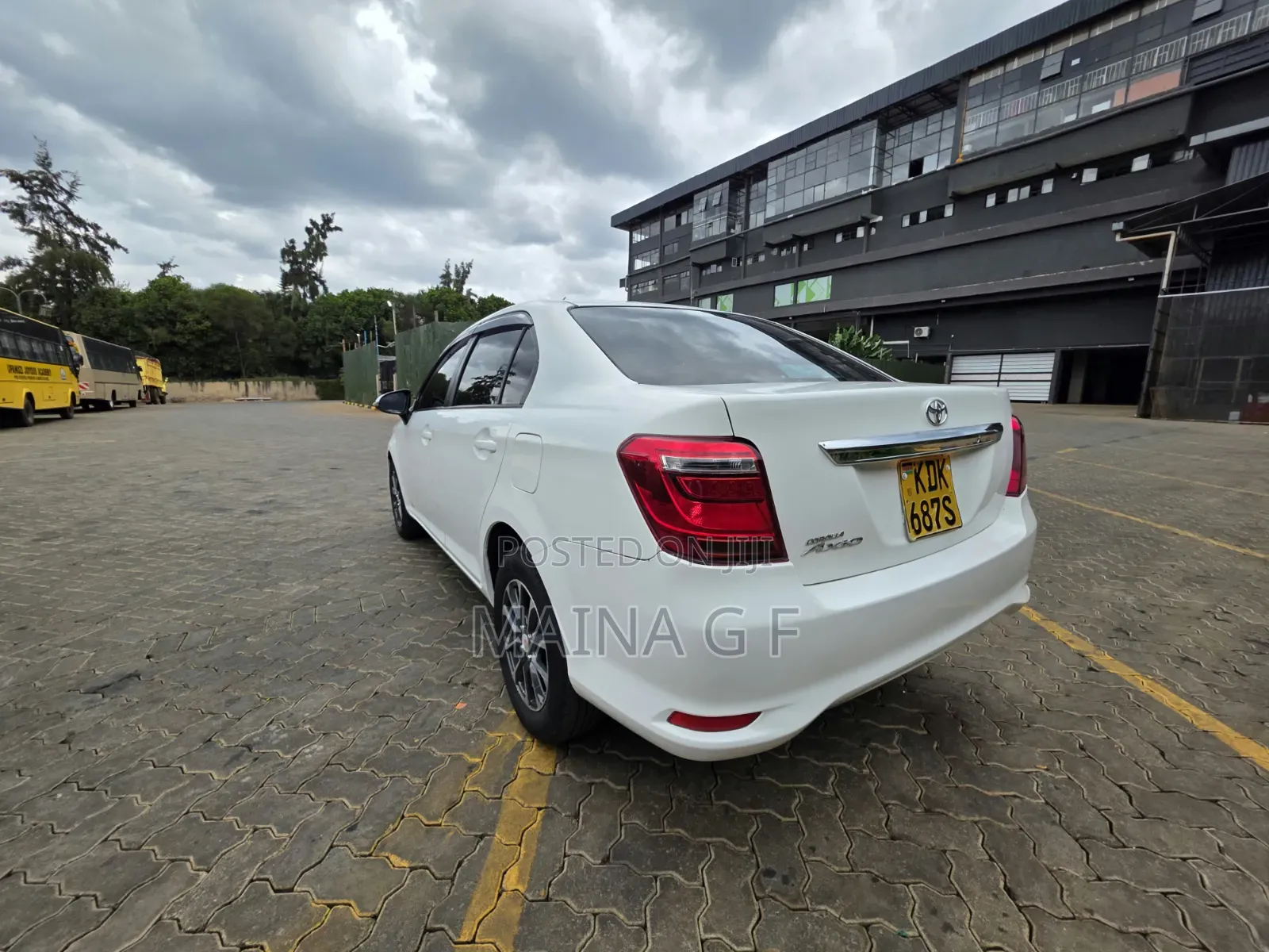 Toyota Axio 1.5 X 2WD 2015 White