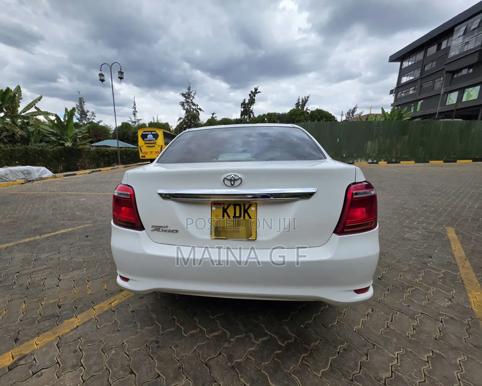 Toyota Axio 1.5 X 2WD 2015 White