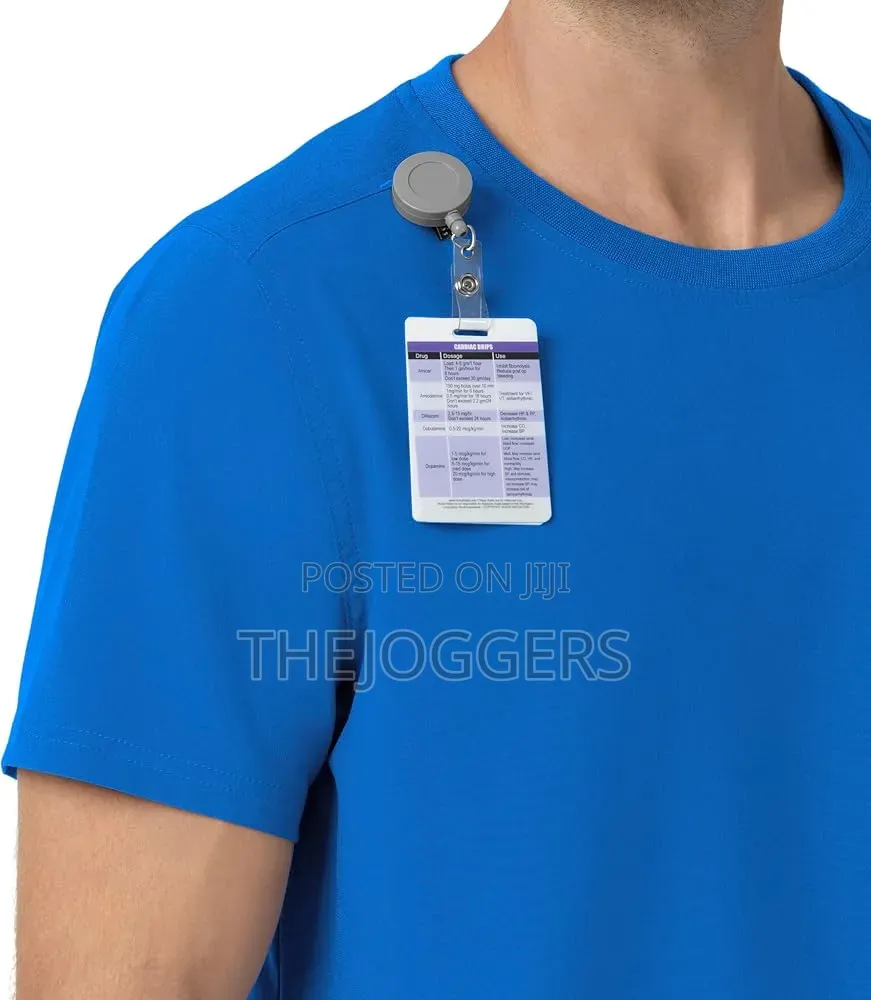 Carhartt Force Cross-Flex Men's Crew Neck Scrub Top 2-Pocket