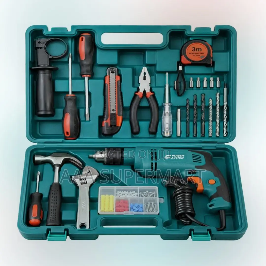 AX-ID750B Impact Drill Sets Power Action