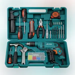 AX-ID750B Impact Drill Sets Power Action
