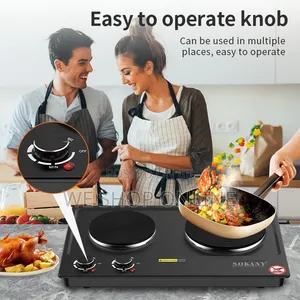Sokany Double Electric Stove