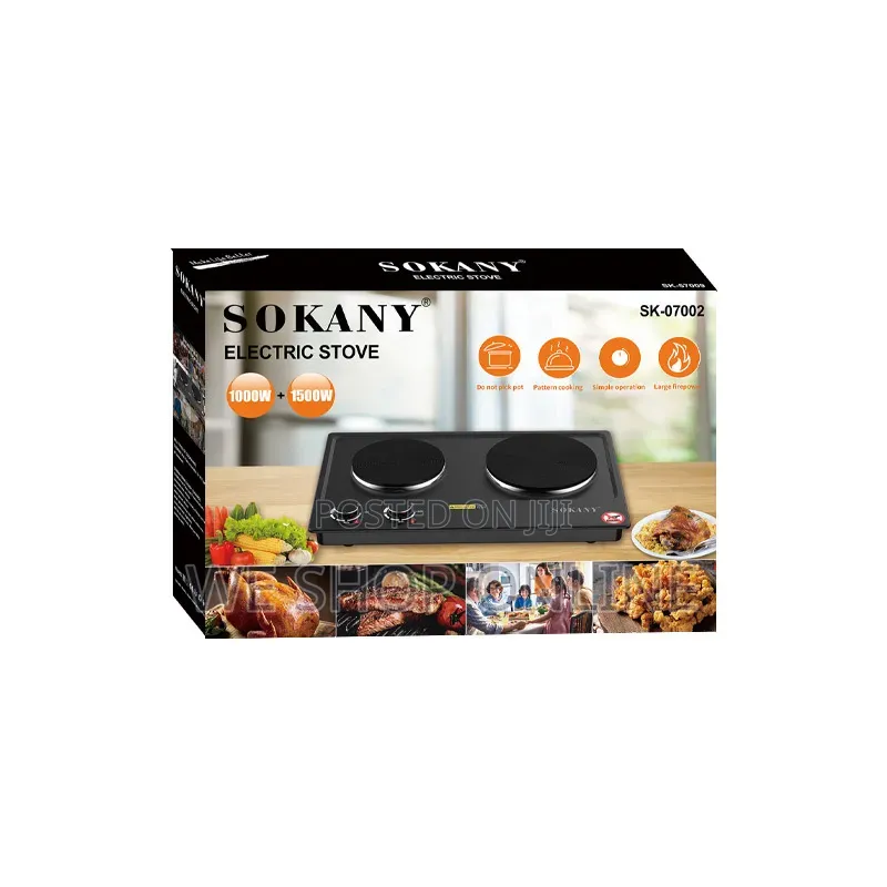 Sokany Double Electric Stove