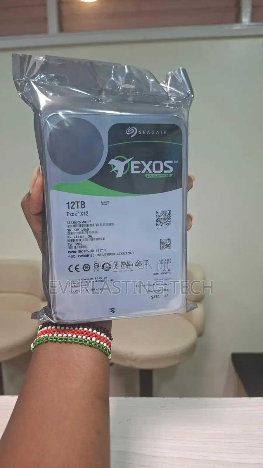 Seagate Exos 12TB Enterprise HDD