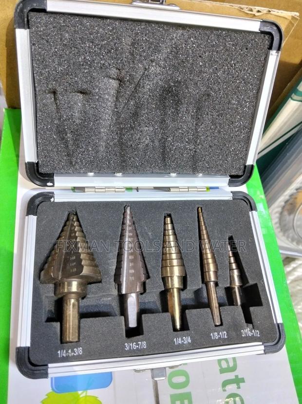 Step Bits Set 5 in 1 Original Quality for Metal Drill Bit - main view