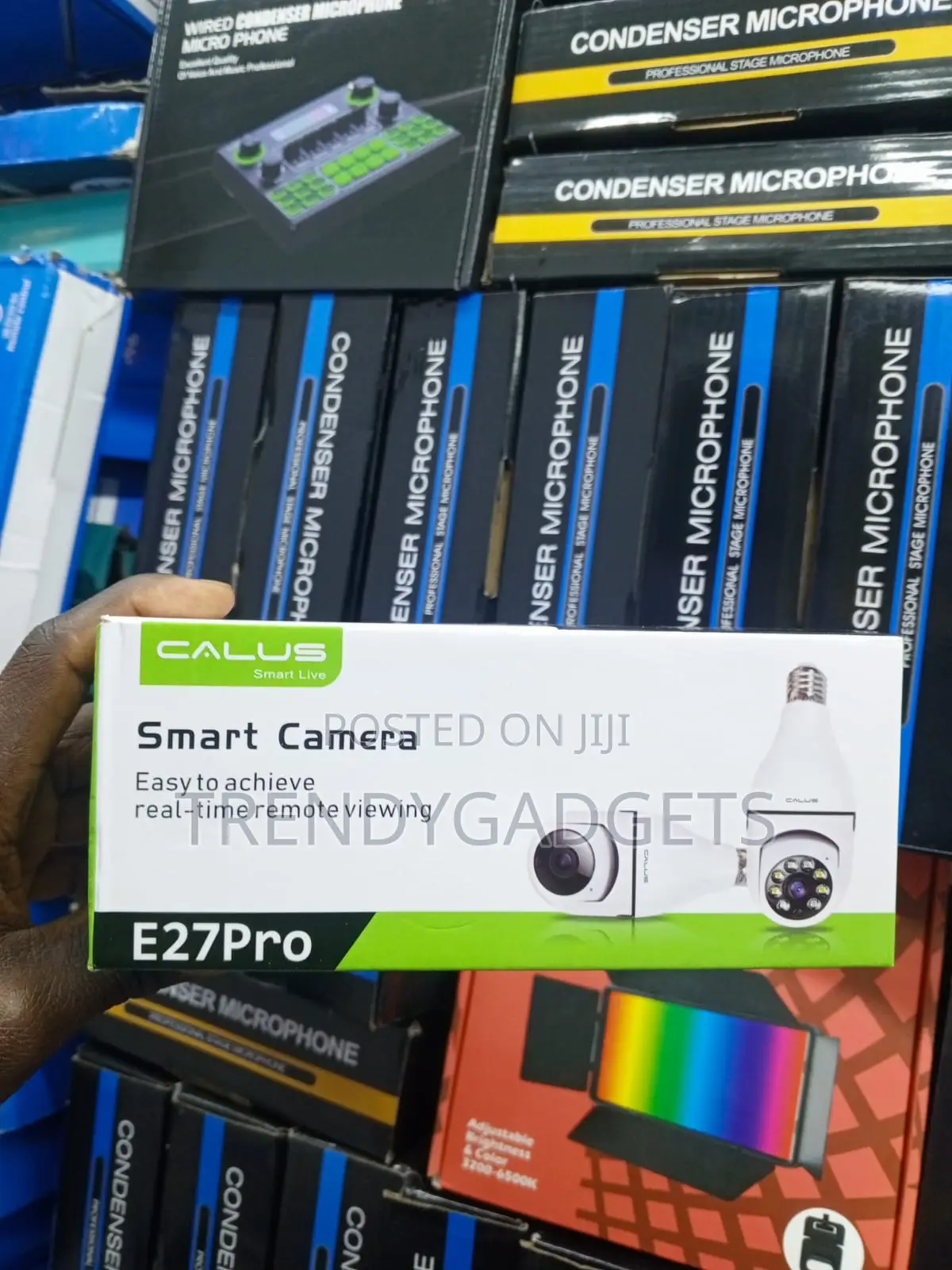 CALUS E27Pro Pan Tilt Security Camera With Two-Way Talk