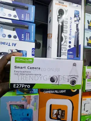CALUS E27Pro Pan Tilt Security Camera With Two-Way Talk