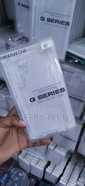 Clear Q Series Creative Case Labeled for the Samsung Galaxy A17