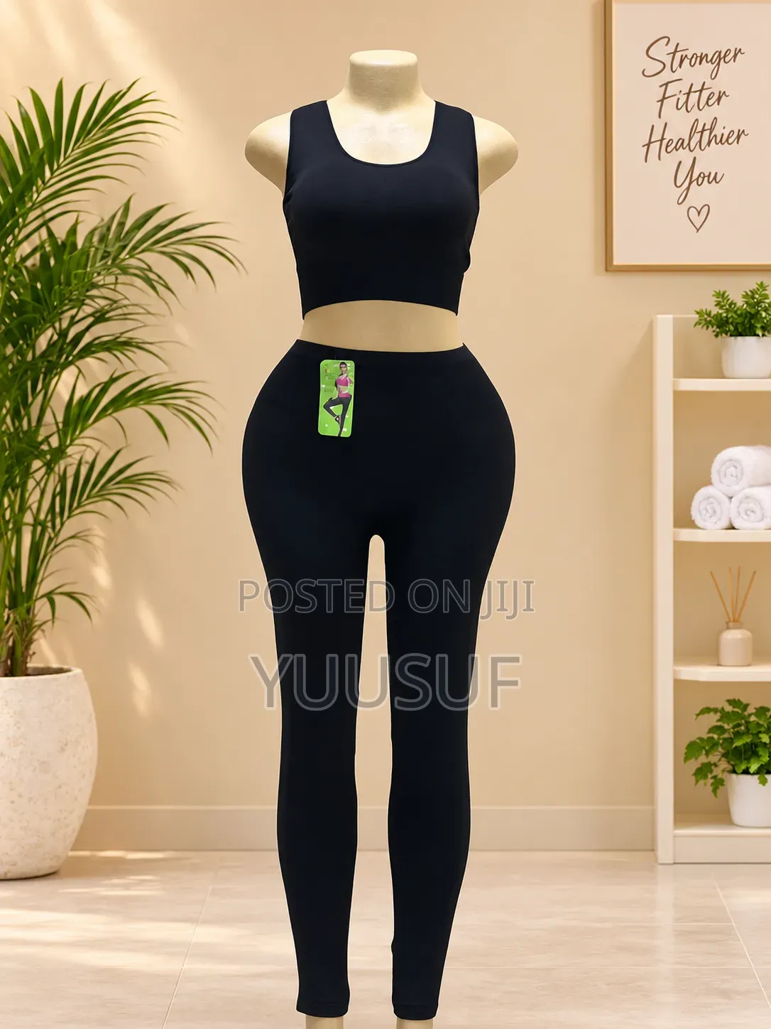 Women's Black Gym Set – Only KSh 650