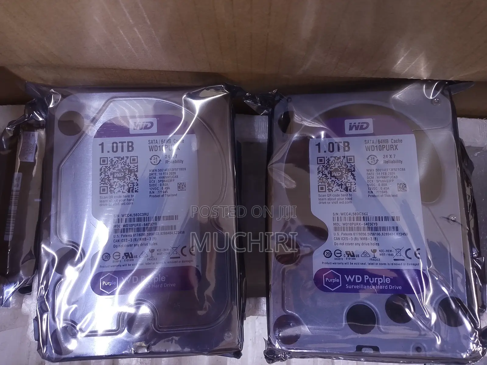 1tb Wd HDD for DVR and NVR Systems