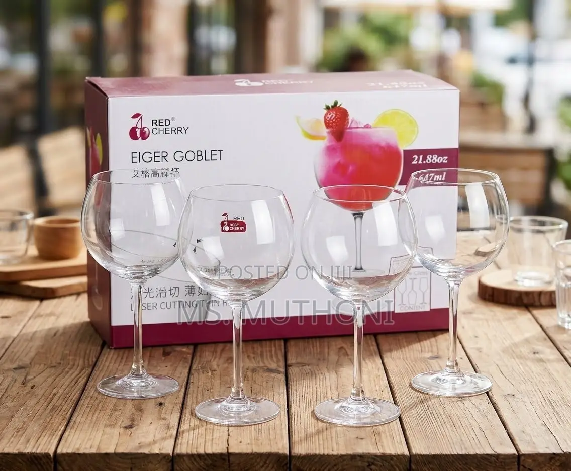 6 PCs ,647 Ml Cocktail /Wine Glasses