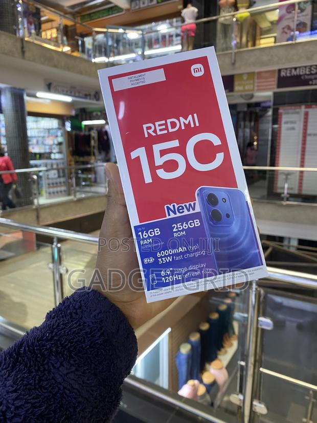 New Xiaomi Redmi 15C 256 GB Black