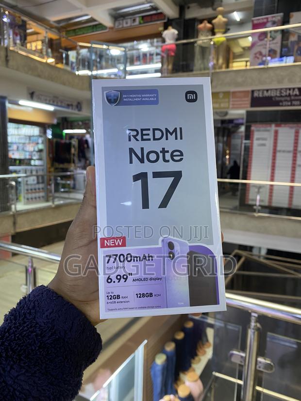 New Xiaomi Redmi Note 17 128 GB Gray