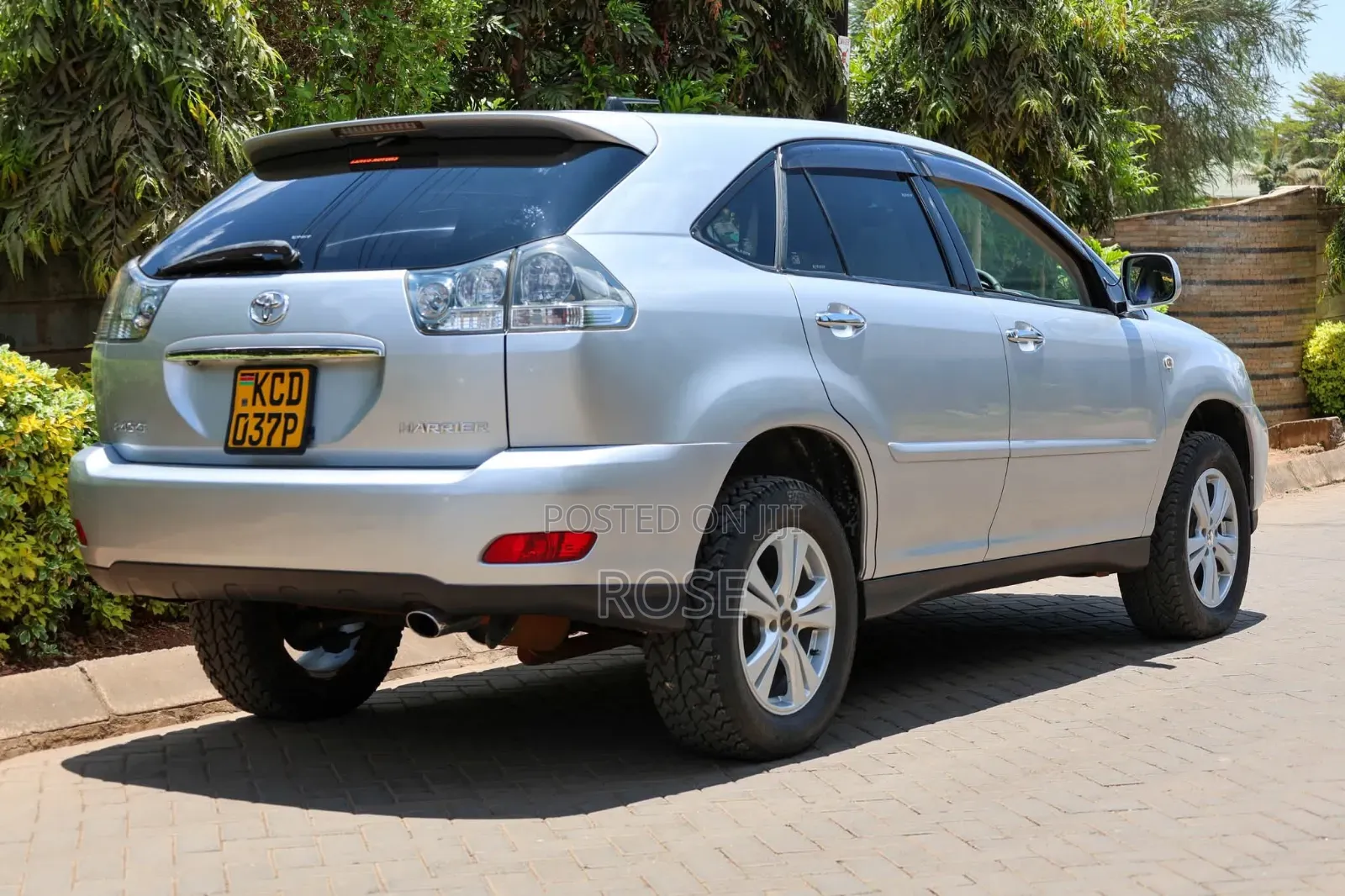 Toyota Harrier 2008 Silver
