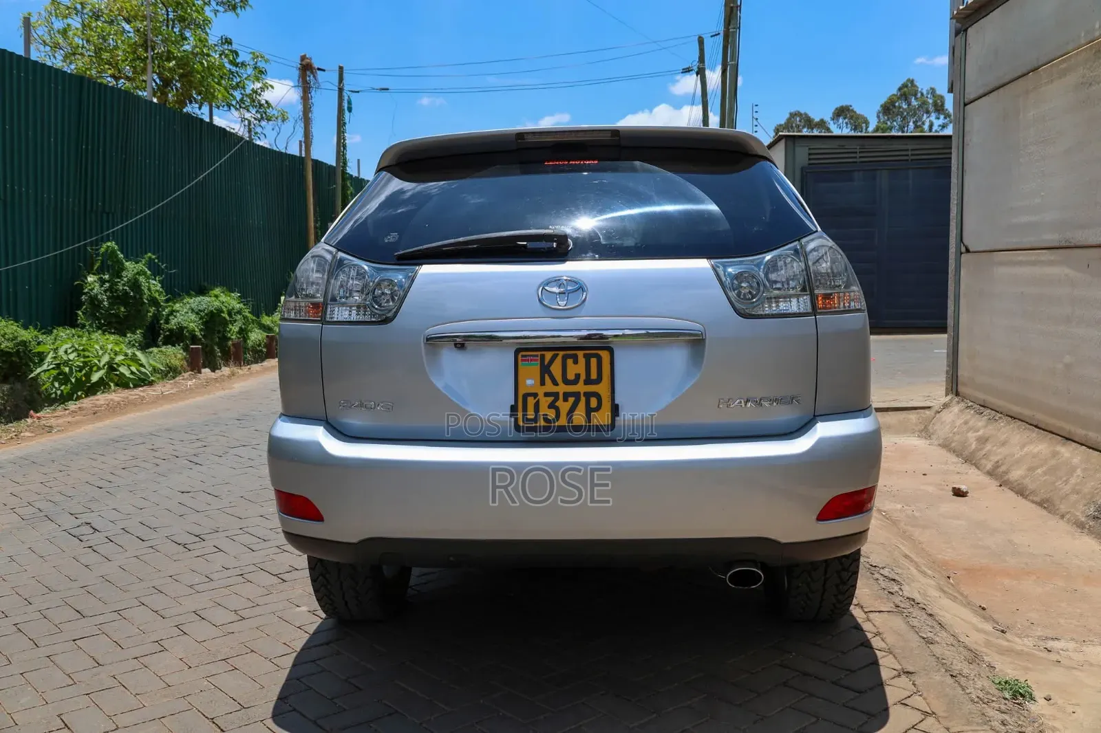 Toyota Harrier 2008 Silver