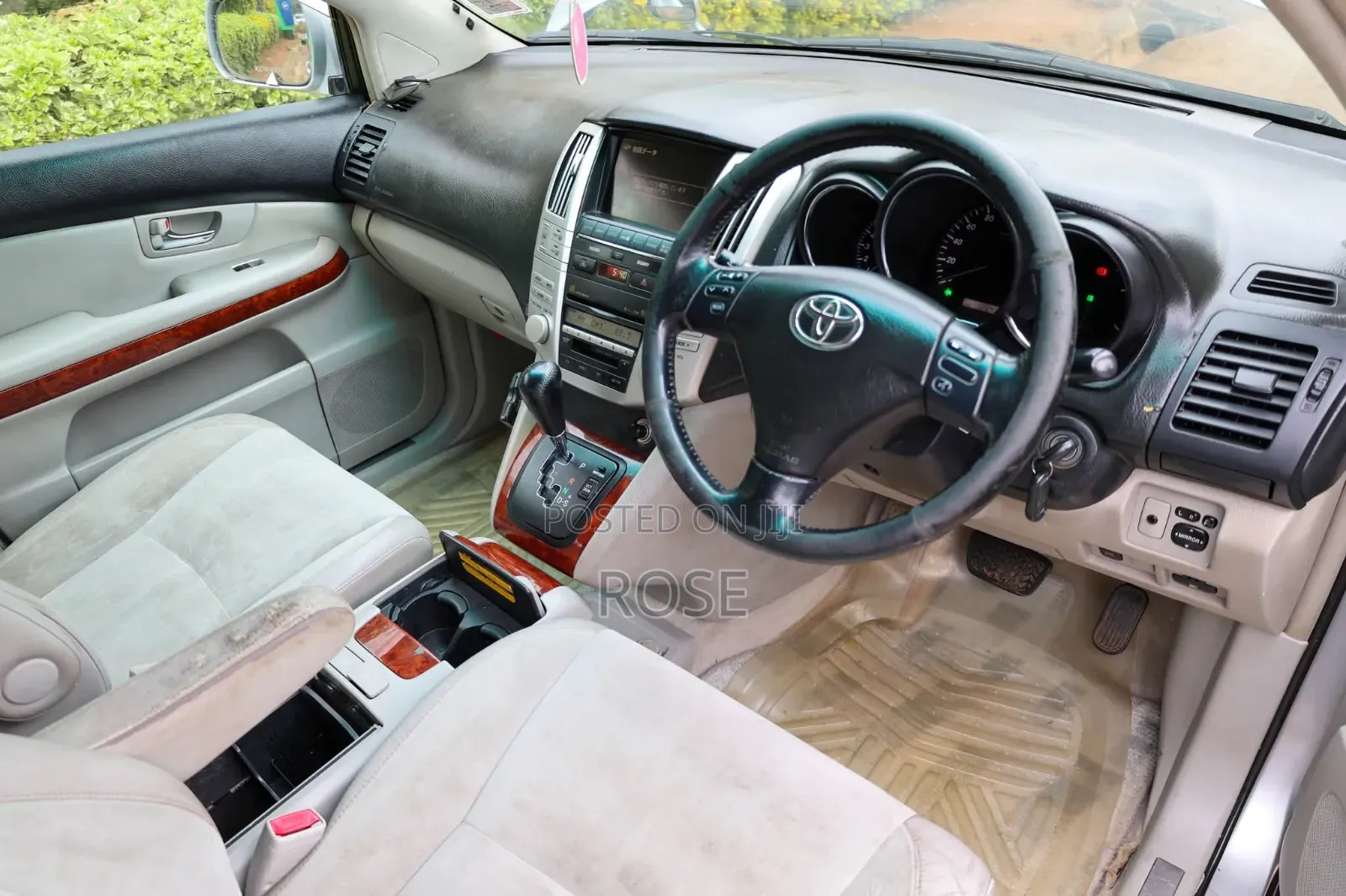 Toyota Harrier 2008 Silver