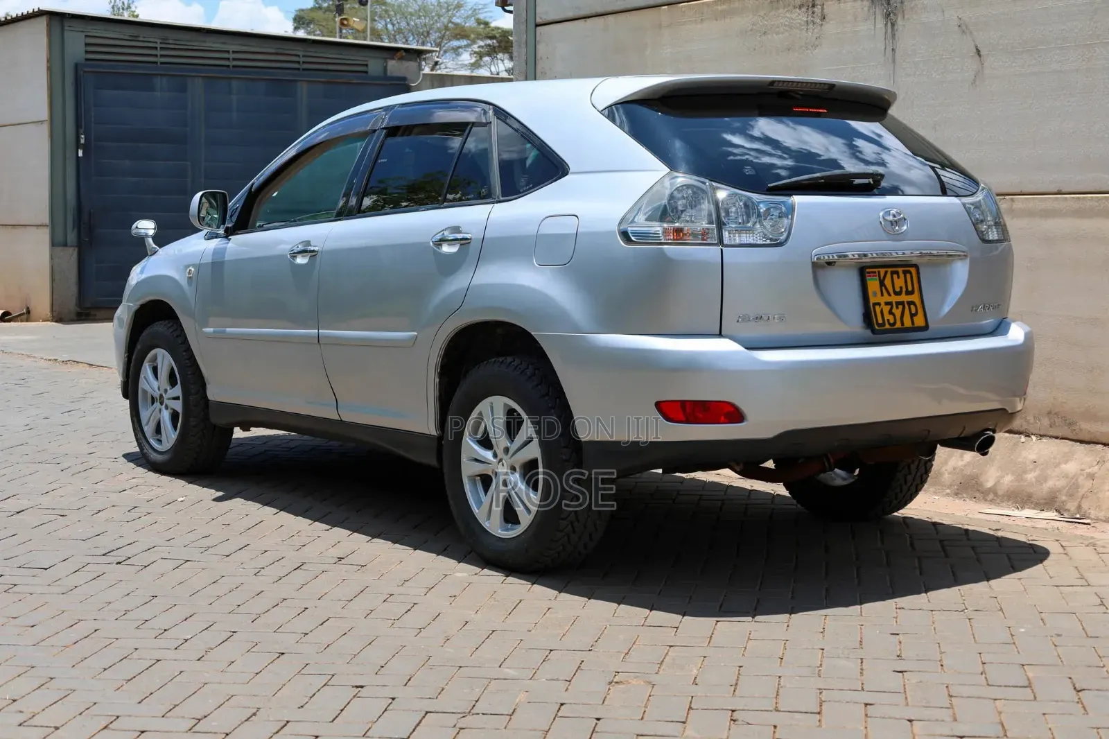 Toyota Harrier 2008 Silver