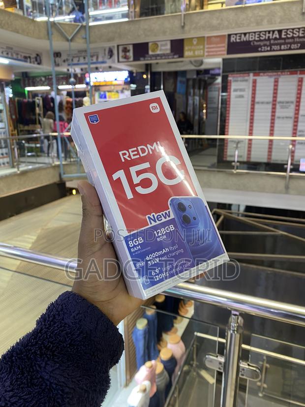 New Xiaomi Redmi 15C 128 GB Black