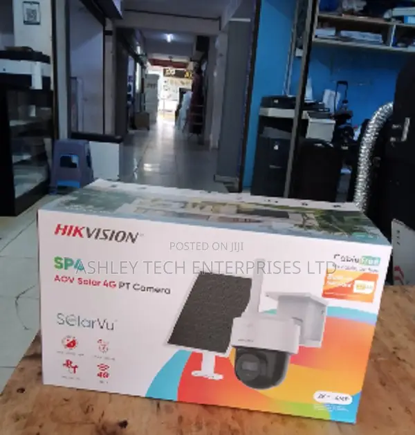 Hikvision 4+4MP Solar Powered Outdoor CCTV Camera