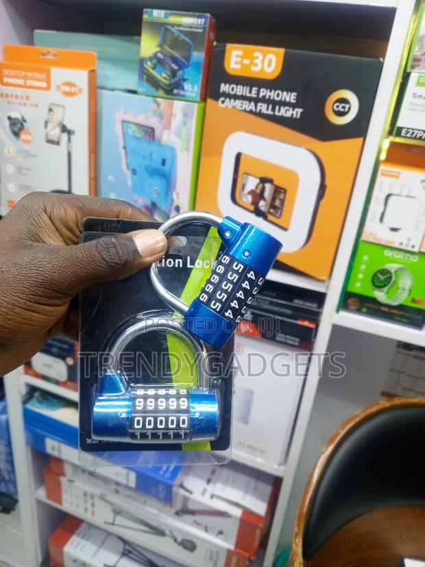 Heavy Duty 5 Digit Resettable Combination Padlock - main view