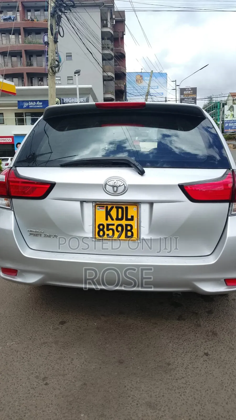 Toyota Corolla Fielder 2015 Silver
