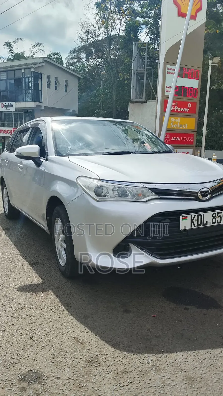 Toyota Corolla Fielder 2015 Silver